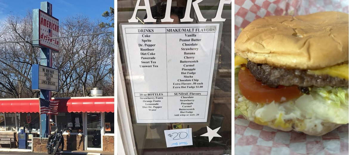 American Drive In Menu